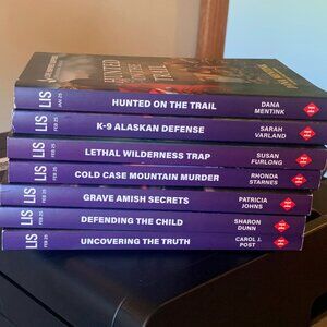 7 LOVE INSPIRED SUSPENSE/INSPIRATIONAL ROMANCE BOOKS, PAPERBACK, VARIOUS AUTHORS